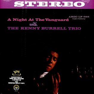 Kenny Burrell - A Night At The Vanguard Verve By Request Edition