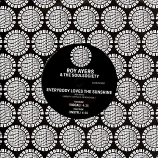 Roy Ayers & The Soulsociety - Everybody Loves The Sunshine Black Vinyl Edition
