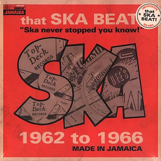 V.A. - That Ska Beat! 1962-1966 Red Vinyl Edition