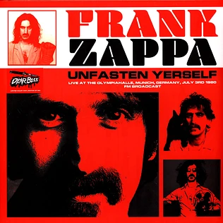 Frank Zappa - Unfasten Yerself: Live At The Olympiahalle Munich 1980 Pink Vinyl Edition