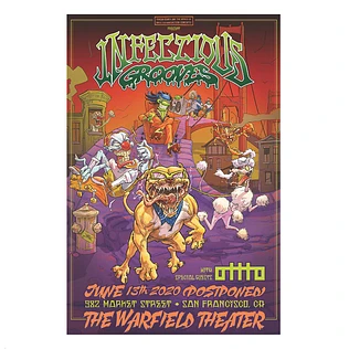 Suicidal Tendencies x Infectious Grooves - Warfield Sticker