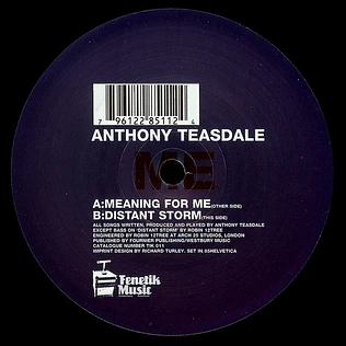 Anthony Teasdale - Me