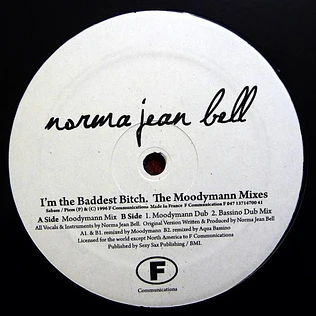 Norma Jean Bell - I'm The Baddest Bitch (The Moodymann Mixes)