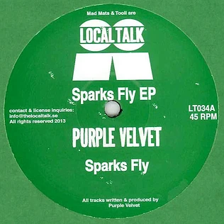 Purple Velvet - Sparks Fly EP