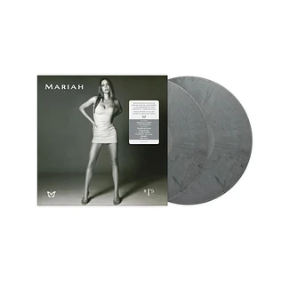 Mariah Carey - #1's Metallic Silver Black Swirl Vinyl Edition