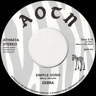 Zebra - Simple Song