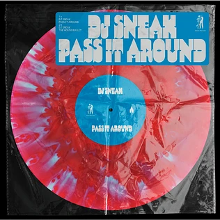 DJ Sneak - Part 2 - Pass It Around Red Blue Marbled Vinyl Edition