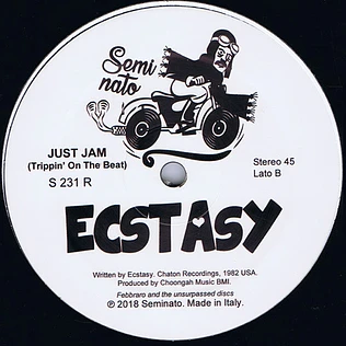 Ecstasy - Tie Me Up / Just Jam (Trippin' On The Beat)