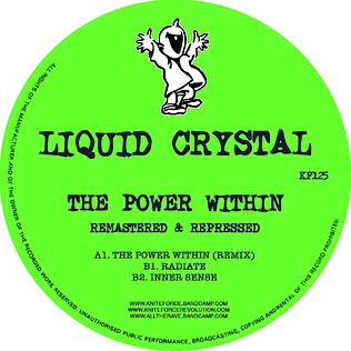 Liquid Crystal - The Power Within Remix Remastered Ep Clear Green Vinyl Edition