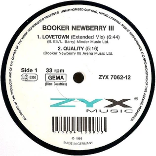 Booker Newberry III - Lovetown (Extended Mix)