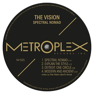 The Vision (Robert Hood) - Spectral Nomad