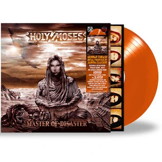 Holy Moses - Master Of Disaster Orange Vinyl Edition
