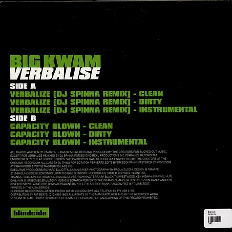 Big Kwam - Verbalise