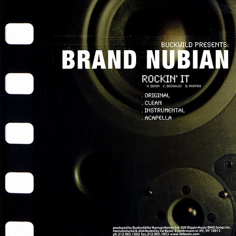 Brand Nubian / DITC - Rockin'it / Spend It