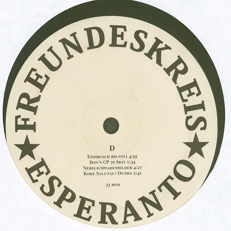 Freundeskreis - Esperanto