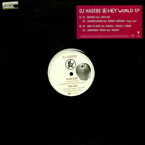 DJ Hasebe - Hey world EP