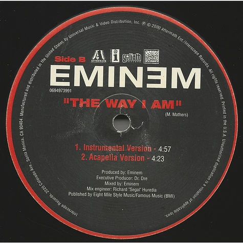 Eminem - The Way I Am