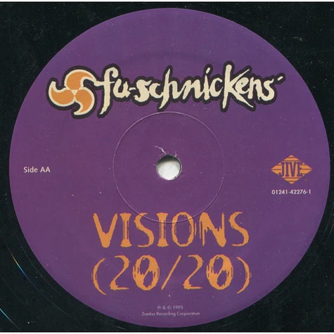 FuVinyl with scuffs and hairlineshnickens - Sum Dum Munkey / Visions (20/20)