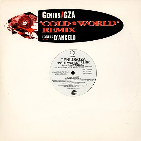 The Genius / GZA Featuring D'Angelo - Cold World (Remix)