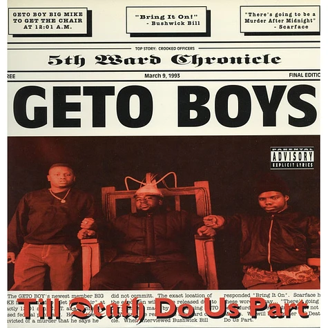 Geto Boys - Till Death Do Us Part