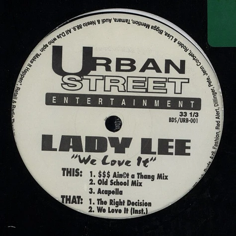 Lady Lee - We love it