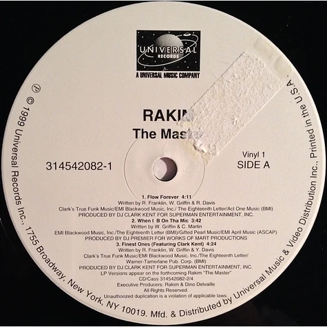Rakim - The Master