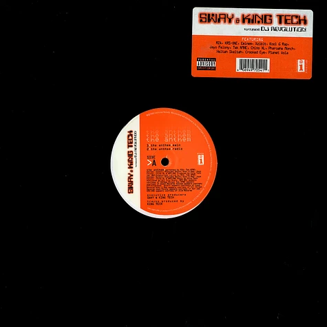 Sway & King Tech - The Anthem / Underground Tactics