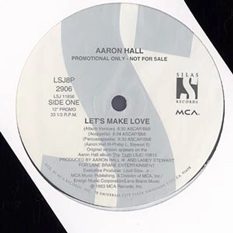 Aaron Hall - Let's make love