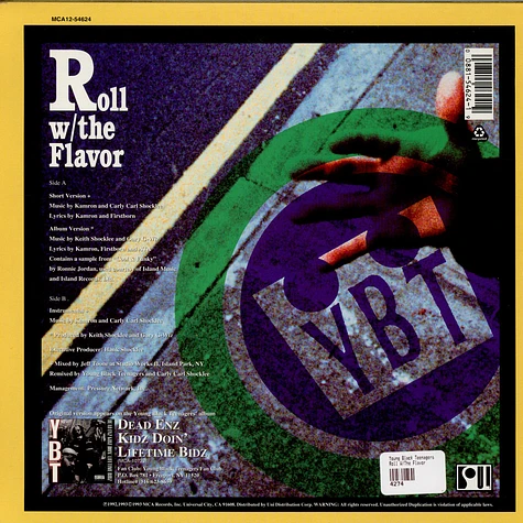 Young Black Teenagers - Roll w / The Flavor