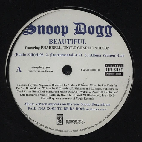 Snoop Dogg - Beautiful