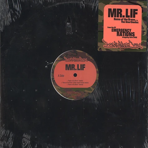 Mr.Lif - Home of the brave