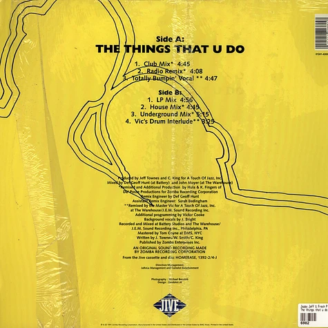 DJ Jazzy Jeff & The Fresh Prince - The Things That U Do
