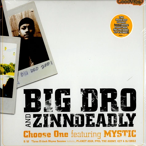 Big Dro and Zinndeadly - Choose One Feat. Mystic