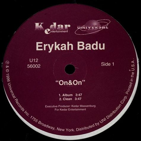 Erykah Badu - On&On
