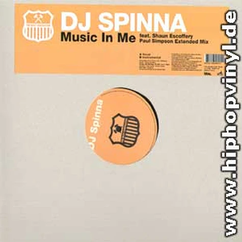 DJ Spinna - Music in me