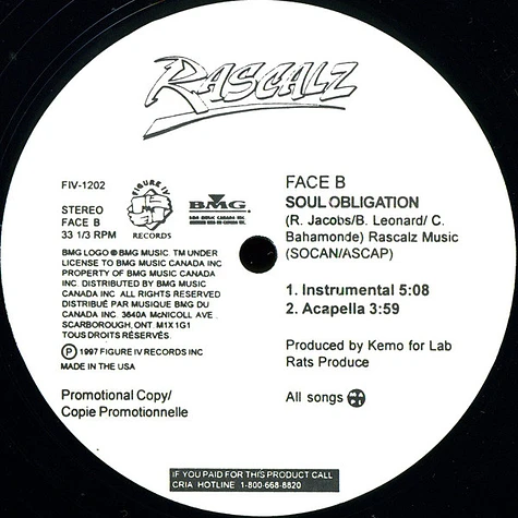 Rascalz - Soul Obligation
