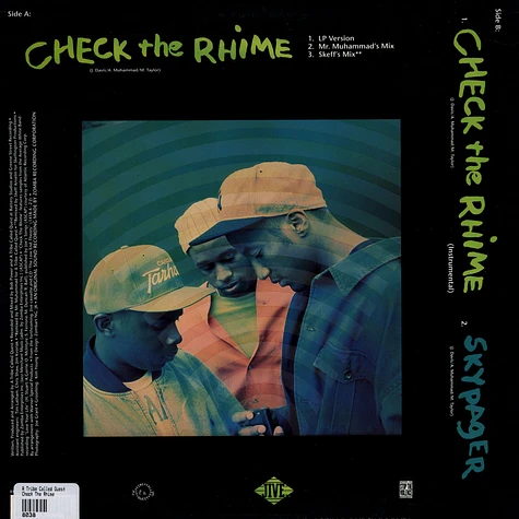 A Tribe Called Quest - Check The Rhime