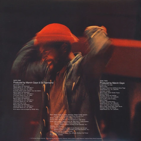 Marvin Gaye - Let's Get It On Black Vinyl Edition
