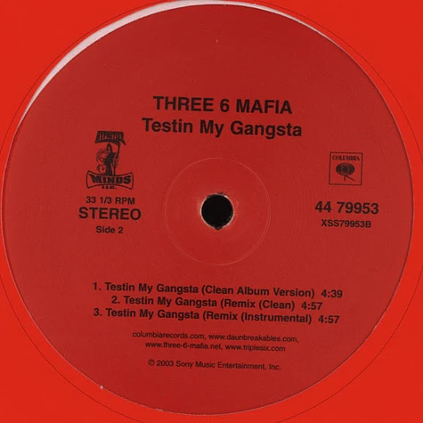 Three 6 Mafia - Ridin spinners
