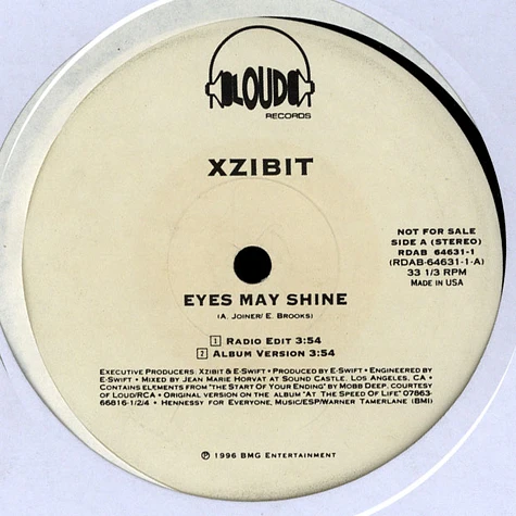 Xzibit - Eyes May Shine