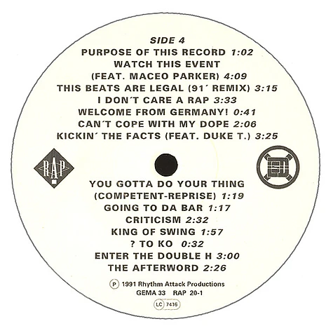 L.S.D. - Watch Out For The Third Rail