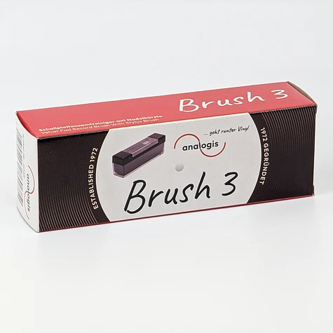 Vinyl LP Velvet Brush - Vinyl Schallplattenbürste Samt