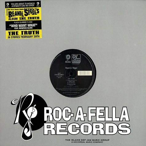 Beanie Sigel - The truth