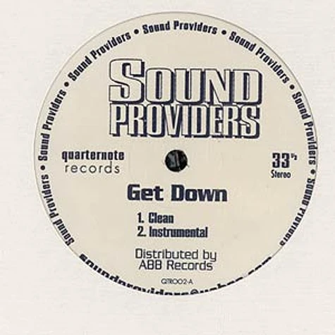 Sound Providers - Get Down