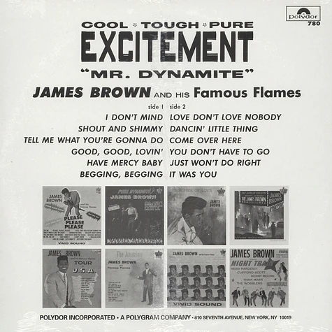 James Brown - Excitement - Mr. Dynamite