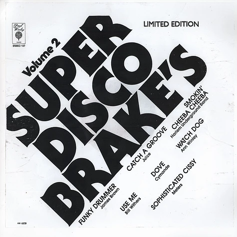 Super Disco Brakes - Volume 2