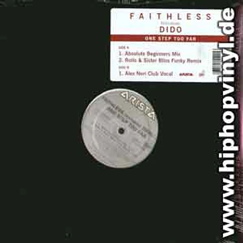 Faithless - One step too far feat. Dido