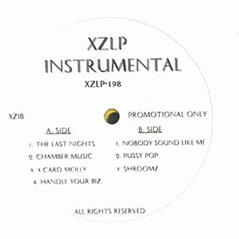Xzibit - Instrumentals