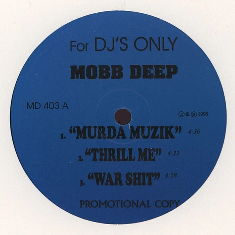 Mobb Deep - Murda muzik EP