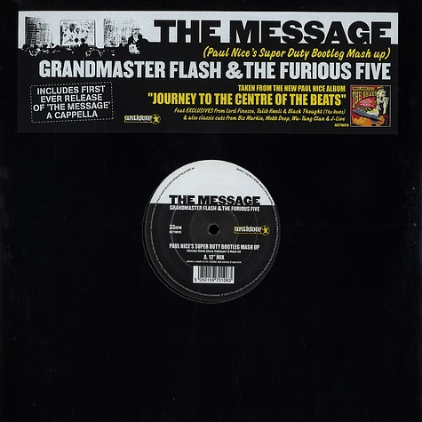 Grandmaster Flash & The Furious Five - The message Paul Nice mash-up